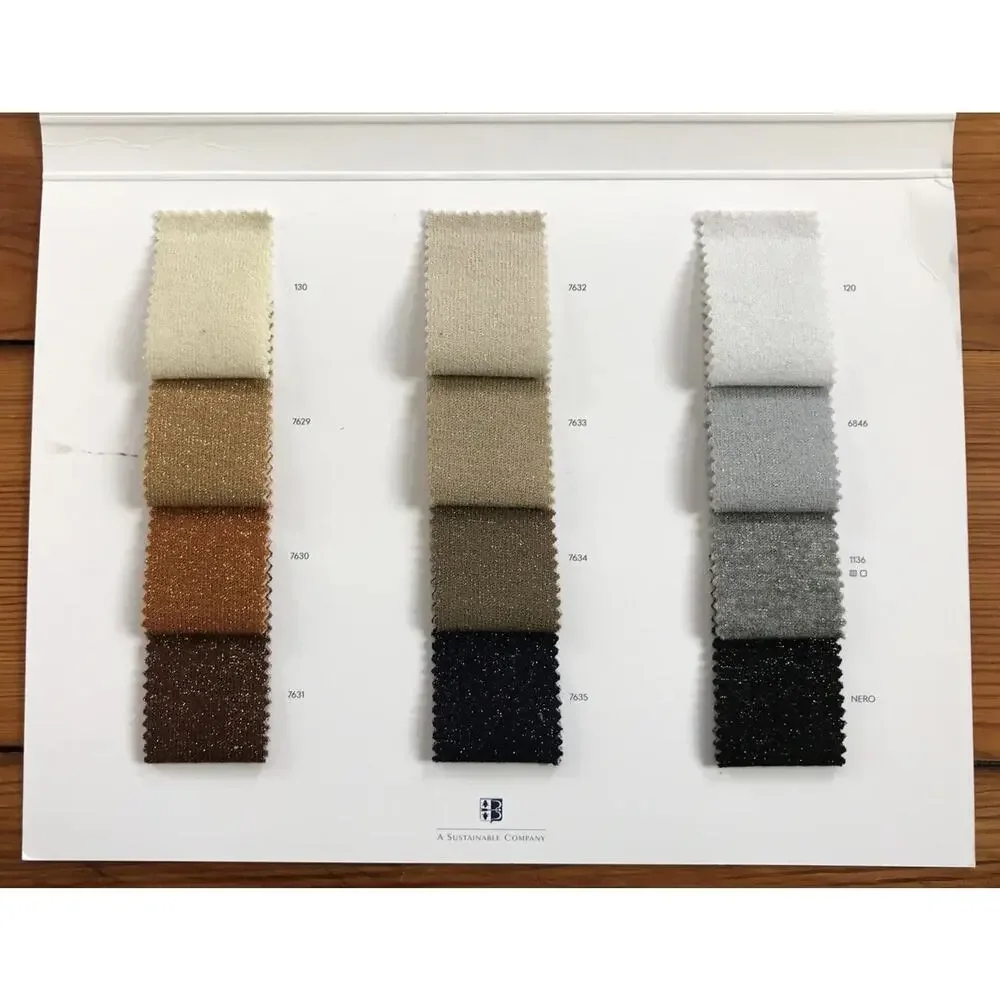 Set Lot 4 Botto Giuseppe 2024 Seasonal Fabric Wool Designer Italy Samples Books